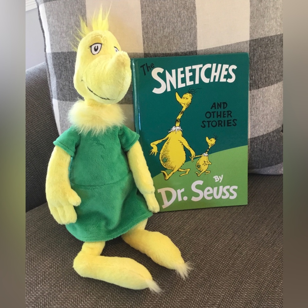 Vintage Dr Seuss - The Sneetches Children’s Book & Plush